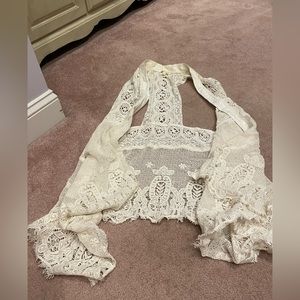 Anthropologie Meadow Rue Crochet Cardigan